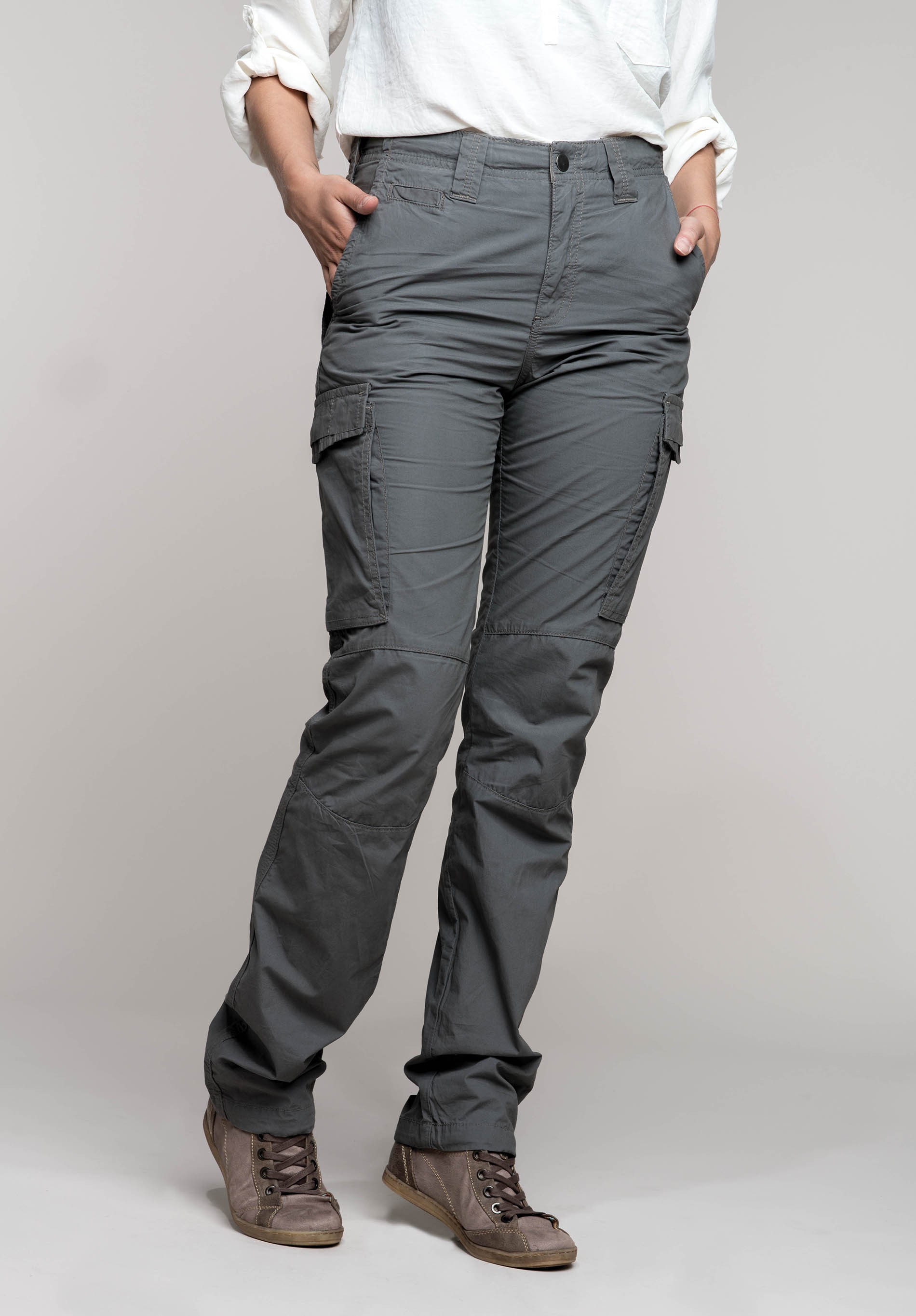 Multi-pocket Baggy Trousers Flared Cargo Pants | Baggy trousers, Casual  wide leg pants, Cargo pants